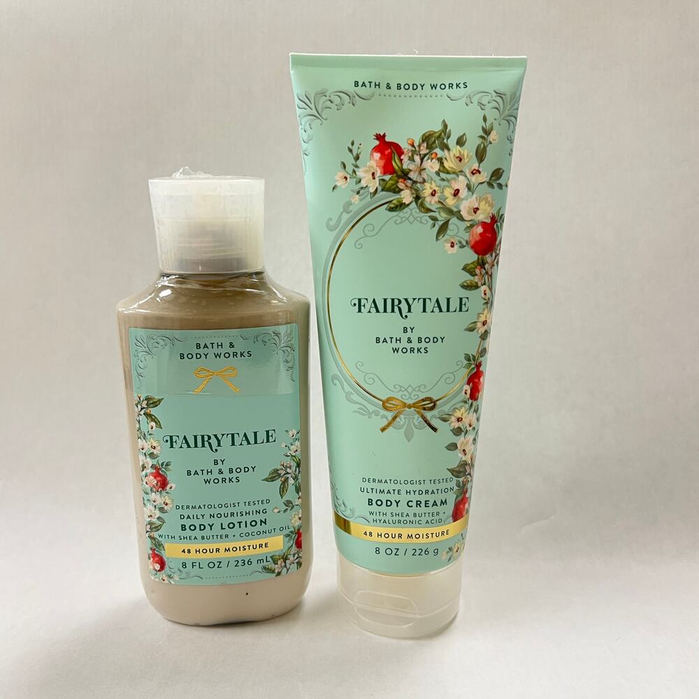 Bath & Body Works Fairytale Body Lotion & Body Cream Set